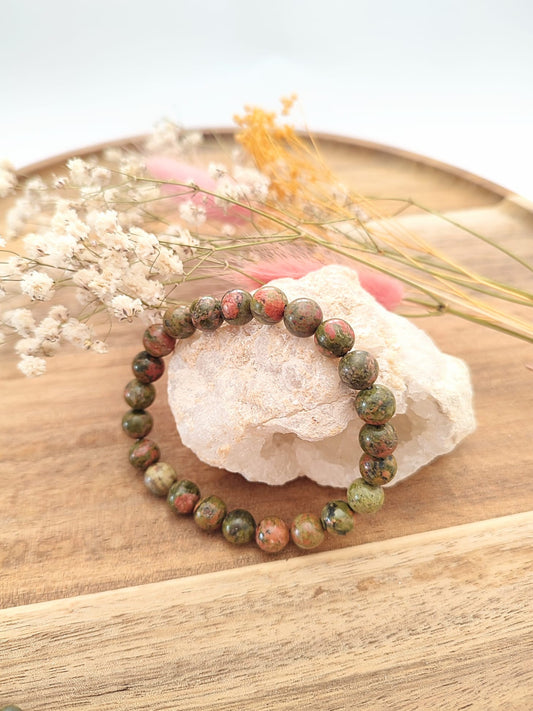 Pulseira de Unakite