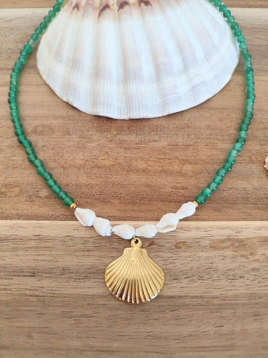 Colar Verde Mar